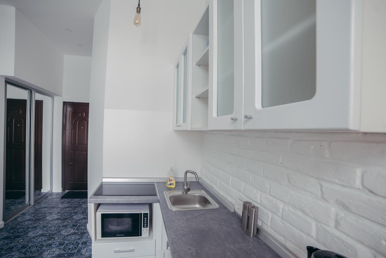 Студия С Дизайнерским Ремонтом Lemberg Exterior foto